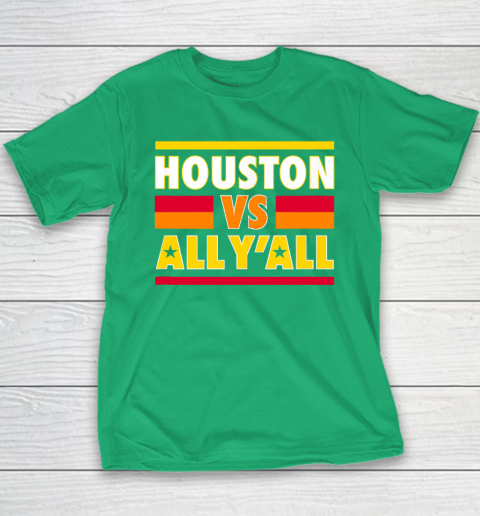 Houston Vs. All Y'all  Houston Baseball Youth T-Shirt 4