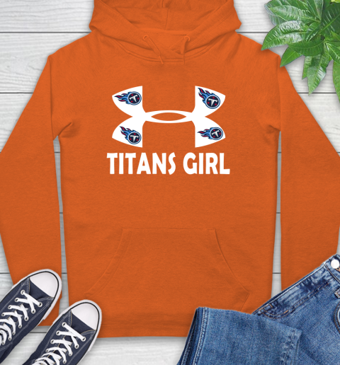 NFL Tennessee Titans Girl Under Armour Football Sports Hoodie 4