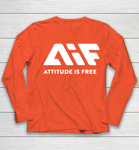 Attitude Is Free Youth Long Sleeve 3