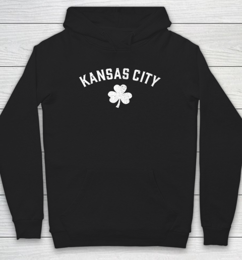 Kansas City St Patrick's Shirt  Patty's Day Shamrock Hoodie