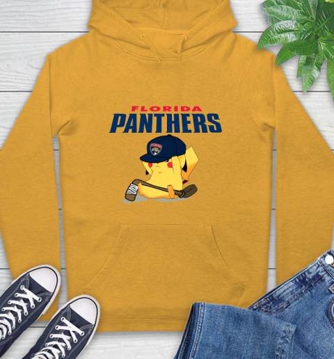 NHL Pikachu Hockey Sports Florida Panthers Hoodie 3