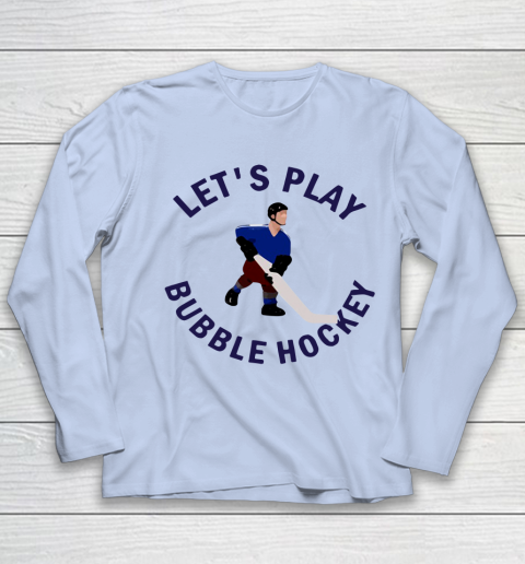 Bubble Hockey Let's Play Youth Long Sleeve - Image 6