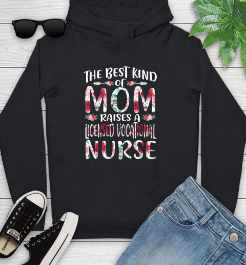 Nurse Shirt The Best Kind Of Mom LicensedVocationalNurse MothersDay Gift T Shirt Youth Hoodie