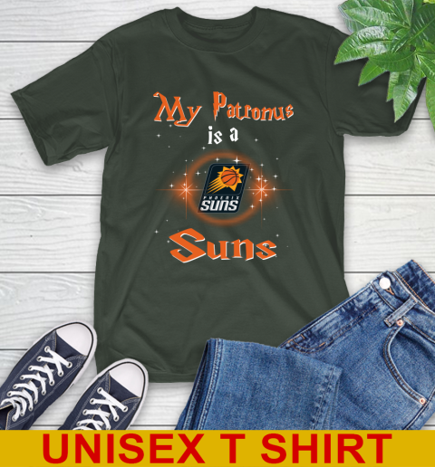 NBA Basketball Harry Potter My Patronus Is A Phoenix Suns T-Shirt 6