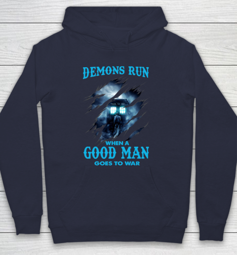 Demons Run When A Good Man Goes To War Doctor Who Hoodie 2