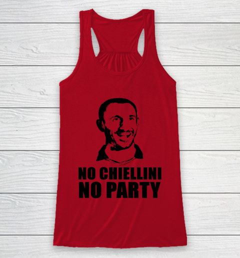 No Chiellini, No Party Italia Champion Euro Player Racerback Tank 4