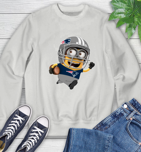NFL New England Patriots Minions Disney Football Sports Sweatshirt 5