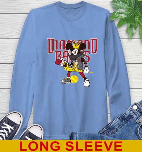 Arizona Diamondbacks MLB Baseball Mickey Peace Sign Sports Long Sleeve T-Shirt 11