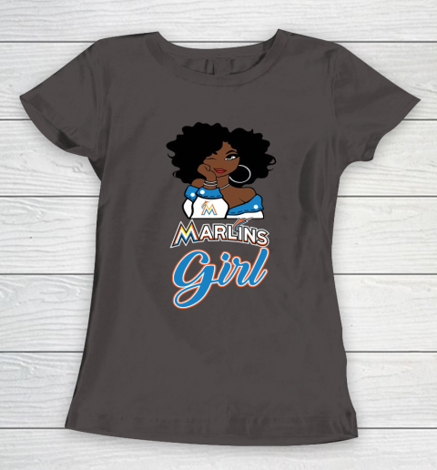 Miami Marlinss Girl MLB Women's T-Shirt 9