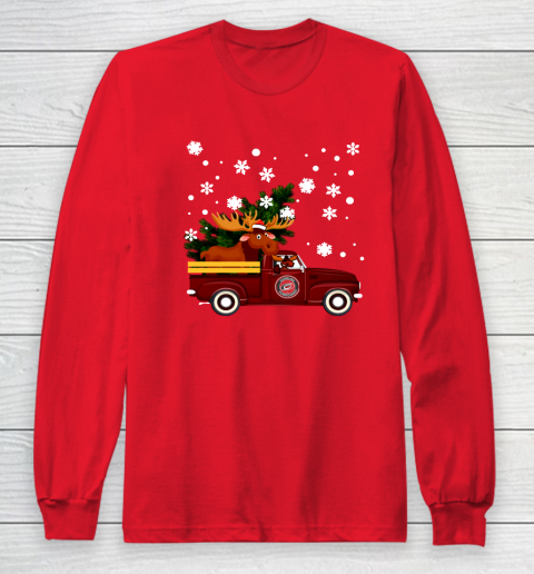 Carolina Hurricanes Bring Christmas Home NHL Long Sleeve T-Shirt 7