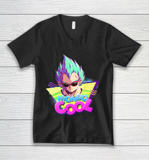 Vegeta Mondo Cool Dragon Ball V-Neck T-Shirt