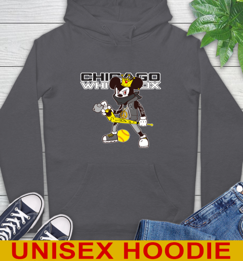 Chicago White Sox MLB Baseball Mickey Peace Sign Sports Hoodie 7