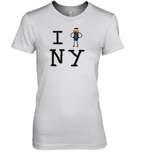 Nba Paint I Hart Ny Premium Women's T