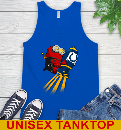 NFL Football Indianapolis Colts Deadpool Minion Marvel Shirt Tank Top 5 NFL Football Indianapolis Colts Deadpool Minion Marvel Shirt Tank Top - Image 5