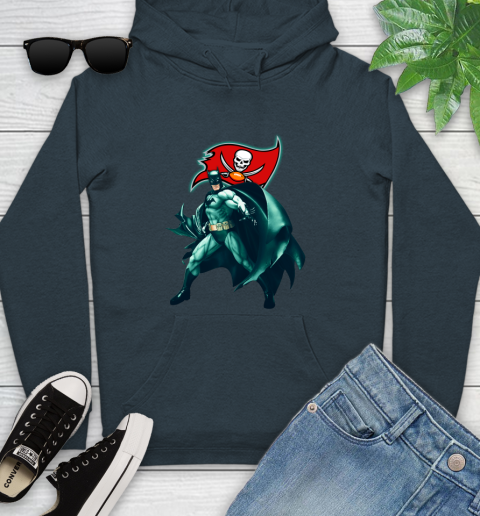 NFL Batman Football Sports Tampa Bay Buccaneers Youth Hoodie 8