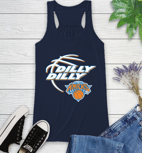 NBA New York Knicks Dilly Dilly Basketball Sports Racerback Tank 12