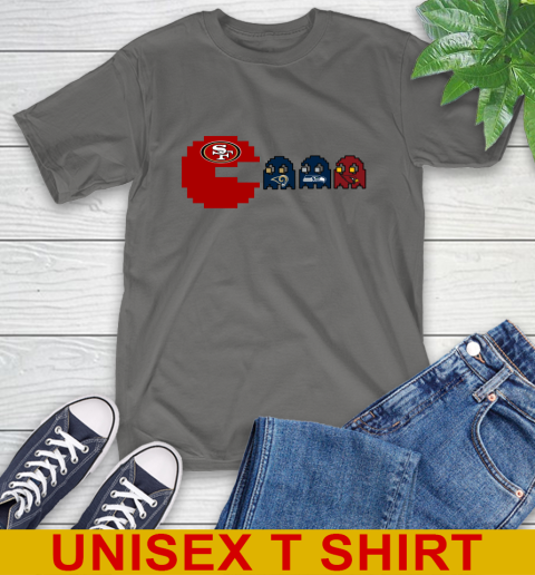 San Francisco 49ers NFL Football Pac Man Champion T-Shirt 8