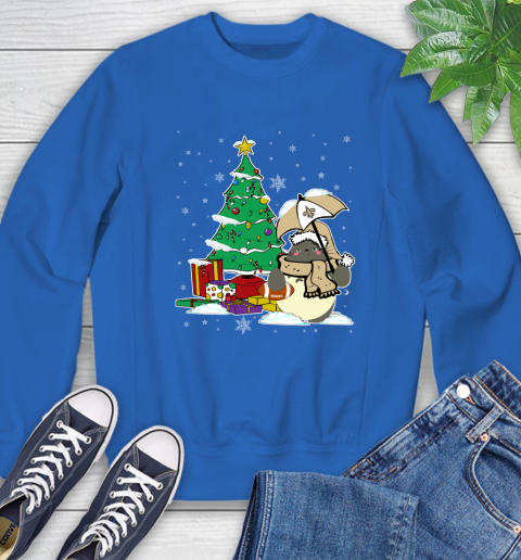 New Orleans Saints NFL Football Cute Tonari No Totoro Christmas Sports Sweatshirt 9