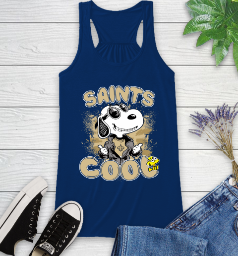 NFL Football New Orleans Saints Cool Snoopy Shirt Racerback Tank 6