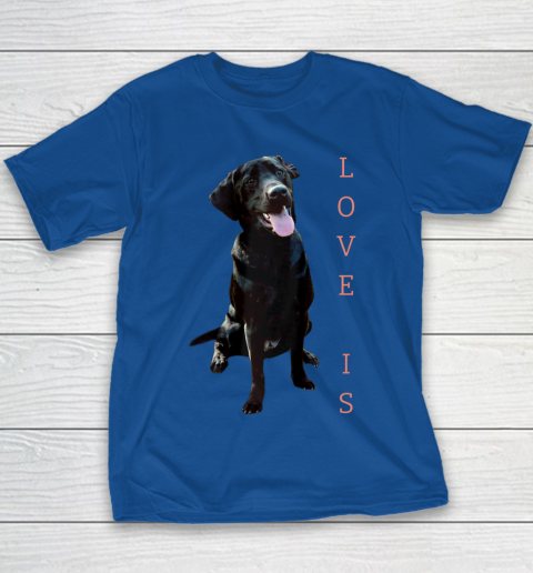 Dog Mom Shirt Labrador Retriever Shirt Women Men Kids Black Lab Dog Mom Youth T-Shirt 6