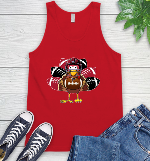 Atlanta Falcons Turkey Thanksgiving Day Tank Top 6