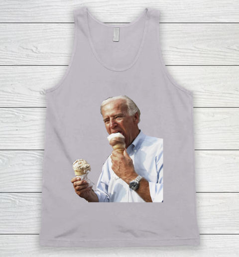Joe Biden Eating Ice Cream Tank Top 3
