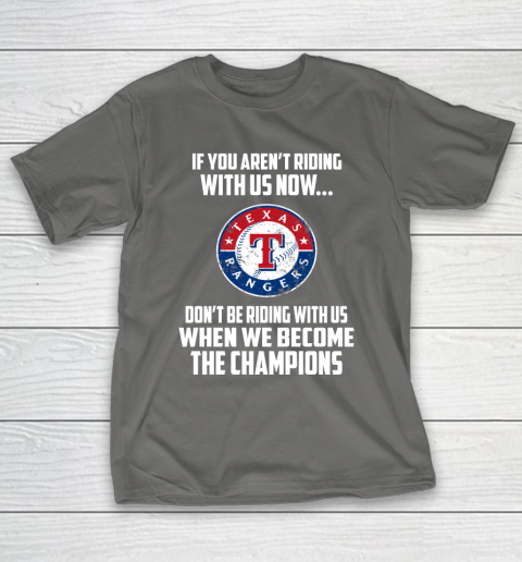 MLB Texas Rangers Baseball We Become The Champions T-Shirt 8