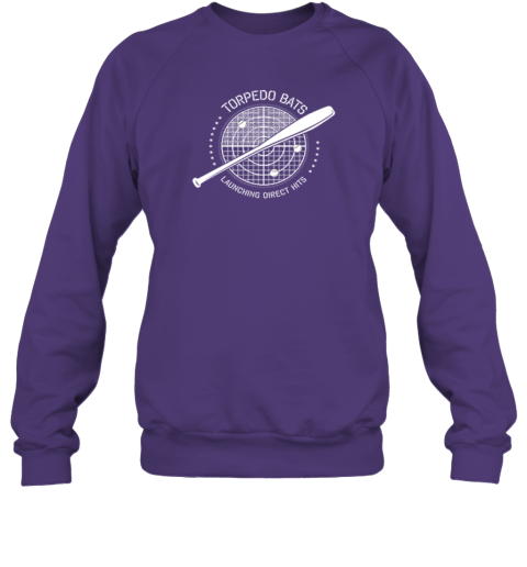 Torpedo Bats Premium Sweatshirt i6lu torpedo bats premium sweatshirt 35 front purple