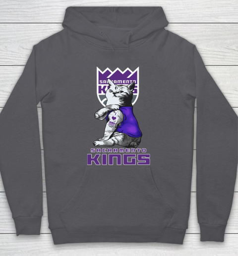 NBA Basketball My Cat Loves Sacramento Kings Hoodie 4