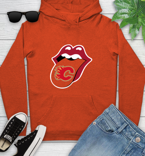 Calgary Flames NHL Hockey Lips I Root For My Team Adoring Fan 141