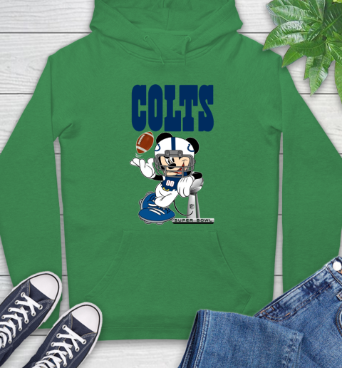 NFL Indianapolis Colts Mickey Mouse Disney Super Bowl Football T Shirt Hoodie 8
