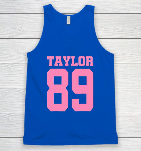 Pink Numbers Taylor 89 Tank Top 3
