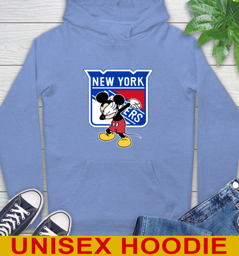 New York Rangers NHL Hockey Dabbing Mickey Disney Sports Hoodie 11