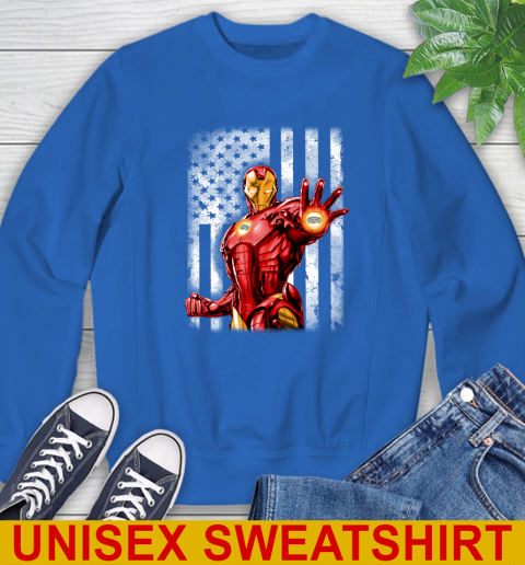 San Antonio Spurs NBA Basketball Iron Man Avengers American Flag Shirt Sweatshirt 12 San Antonio Spurs NBA Basketball Iron Man Avengers American Flag Shirt Sweatshirt - Image 12