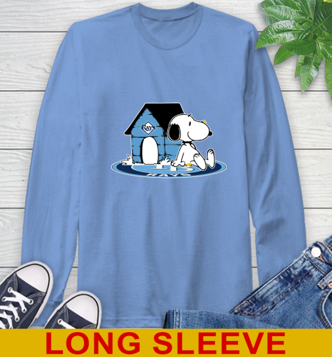 MLB Baseball Tampa Bay Rays Snoopy The Peanuts Movie Shirt Long Sleeve T-Shirt 11