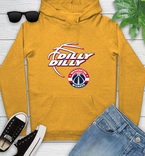 NBA Washington Wizards Dilly Dilly Basketball Sports Youth Hoodie 3