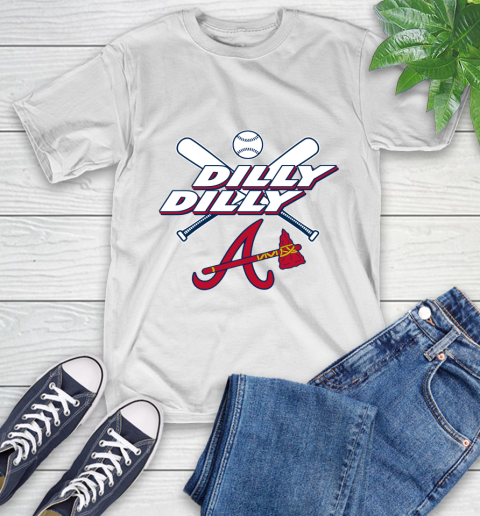MLB Atlanta Braves Dilly Dilly Baseball Sports T-Shirt