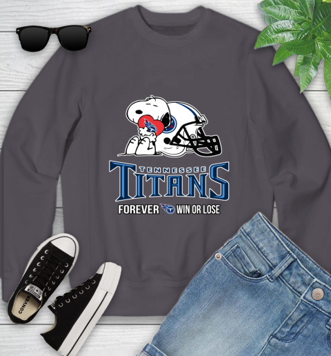 NFL The Peanuts Movie Snoopy Forever Win Or Lose Football Tennessee Titans 120