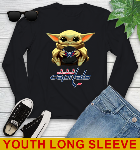 NHL Hockey Washington Capitals Star Wars Baby Yoda Shirt 123