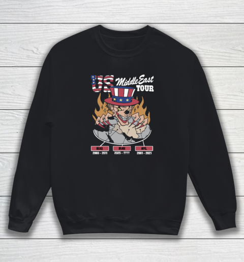 US Middle East Tour Iraq Iran AFG Sweatshirt