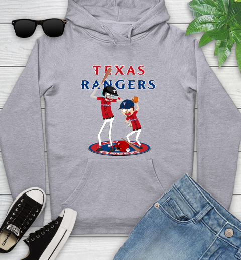 MLB Texas Rangers Rick And Morty Baseball 142