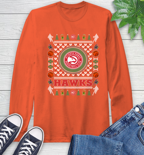 Atlanta Hawks Merry Christmas NBA Basketball Loyal Fan Ugly Shirt 59