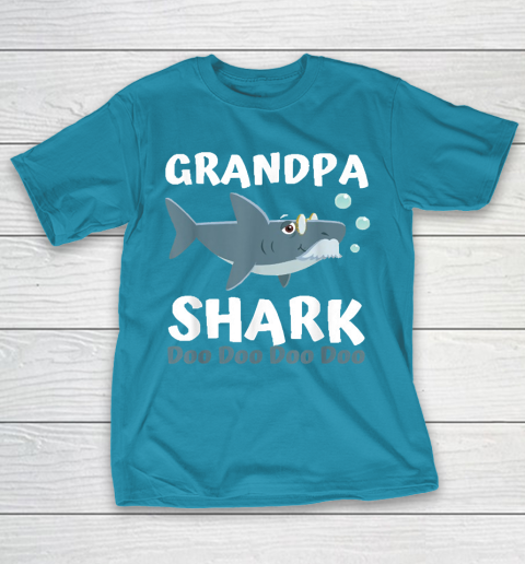 Grandpa Funny Gift Apparel  Fathers Day Gift From Wife Kids Baby Grandpa T-Shirt 7