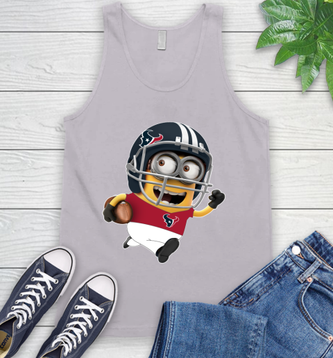 NFL Houston Texans Minions Disney Football Sports Tank Top 4