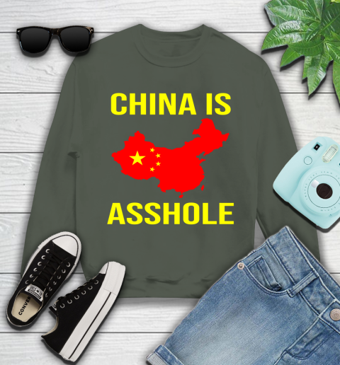 China is asshole shirt 121