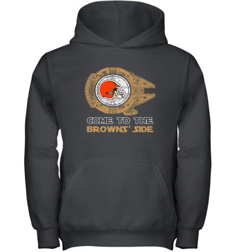 NFL Come To The Cleveland Browns Star Wars Football Sports Youth Hoodie