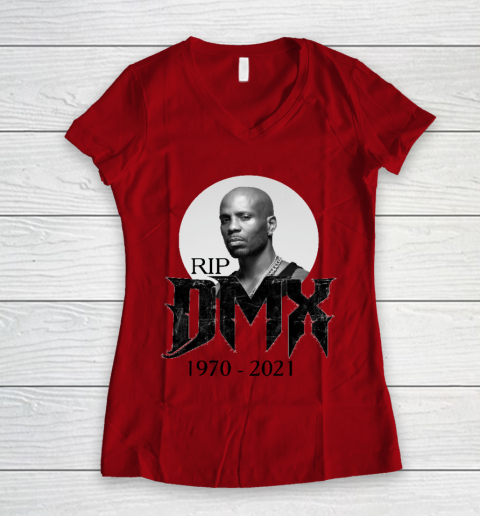 Rip Dmx 1970  2021 Shirt Women's V-Neck T-Shirt 6