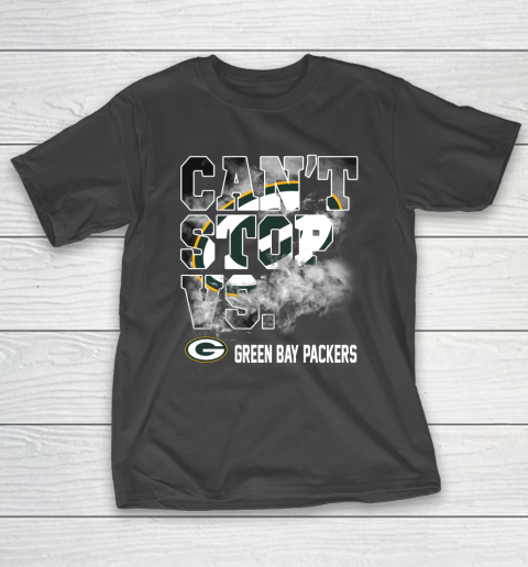 NFL Green Bay Packers Can't Stop Vs T-Shirt