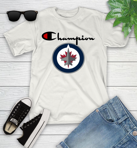 NHL Hockey Winnipeg Jets Champion Shirt Youth T-Shirt