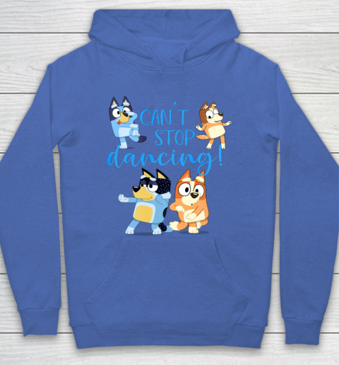 Bluey Dad Cant Stop Dancing For Father Day Hoodie 9
